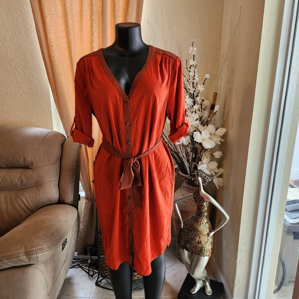 A pea in the pod maternity dress size L NEW